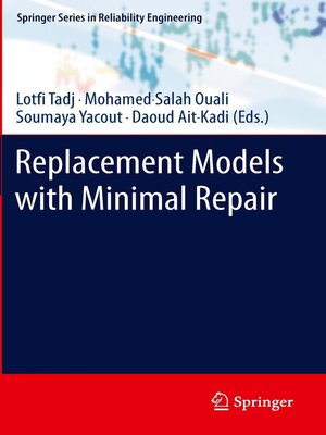 cover image of Replacement Models with Minimal Repair
